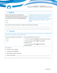 Disaster Assistance - Registration Form for Local Authorities - Northwest Territories, Canada, Page 3