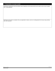 Form FO-8007A Financial Assistance Application Form - Together Against Bullying Financial Support Program - Quebec, Canada, Page 4