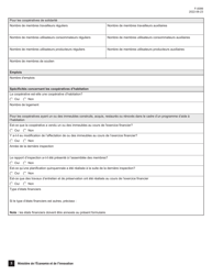 Form F-0099 Formulaire Rapport Annuel Cooperative - Quebec, Canada, Page 3