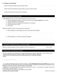 Form CTQ-374 Autorisation D&#039;exploiter Un Systeme De Transport - Quebec, Canada, Page 5