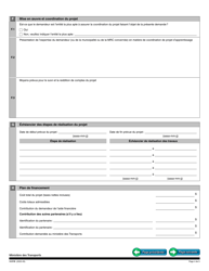 Forme V-3119 Volet 3 - Mise En Place D&#039;initiatives Visant L&#039;apprentissage Du Transport Collectif Par Les Aines - Quebec, Canada (French), Page 4