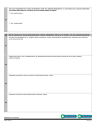 Forme V-3117 Volet 1 - Realisation D&#039;une Etude De Besoins Et De Faisabilite - Quebec, Canada (French), Page 3