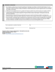 Forme V-3117 Volet 1 - Realisation D&#039;une Etude De Besoins Et De Faisabilite - Quebec, Canada (French), Page 7