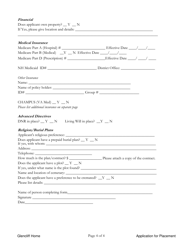 Application for Placement - New Hampshire, Page 4