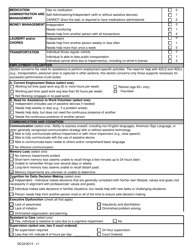 Functional Screen for Waiver Services - New Hampshire, Page 3