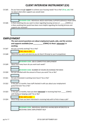 Client Interview Instrument (Cii) - New Hampshire, Page 8