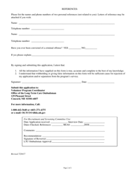 Ltc Ombudsman Volunteer Application - New Hampshire, Page 4