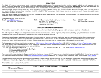 BES Form 218 Supplemental Nutrition Assistance Program (Snap) Employment &amp; Training (Snap E&amp;t) Job Search Log - New Hampshire, Page 2