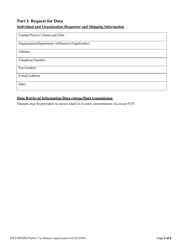Application for Public Use Data Set - Uniform Healthcare Facility Discharge Data Set (Uhfdds) - New Hampshire, Page 2