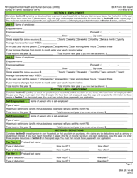BFA Form 800 Medical Assistance for Children, Pregnant Women, &amp; Parent/Caretaker Relatives Insert - New Hampshire, Page 3