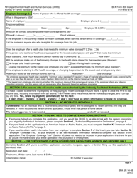 BFA Form 800 Medical Assistance for Children, Pregnant Women, &amp; Parent/Caretaker Relatives Insert - New Hampshire, Page 5