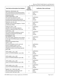 Application for Limited Use Data Set - New Hampshire, Page 10