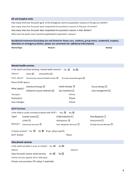 Nh Wraparound (Fast Forward) Intake and Needs Based Eligibility Form - New Hampshire, Page 4