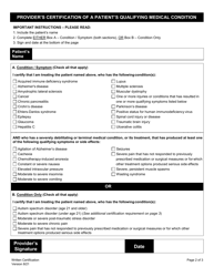 Written Certification for the Therapeutic Use of Cannabis - New Hampshire, Page 3