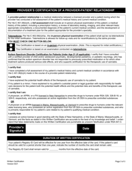 Written Certification for the Therapeutic Use of Cannabis - New Hampshire, Page 4