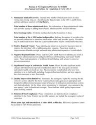 Instructions for Form 1201-C Six-Month Nurse Trainer Report to Nh Bureau of Developmental Services Medication Committee - New Hampshire, Page 2