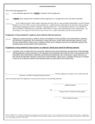 Application for a Rule 12 (19.2.12 Nmac) 60-day Water/Soil Boring Exploration Permit - New Mexico, Page 2