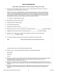 Charitable Gaming Internet/Mobile Raffle Ticket Sales Application - New York, Page 4