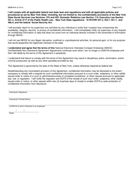 Form OCFS-4714 National Electronic Interstate Compact Enterprise (Neice) Confidentiality Non-disclosure Agreement - New York, Page 2