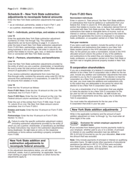 Instructions for Form IT-558 New York State Adjustments Due to Decoupling From the Irc - New York, Page 2