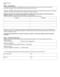 Form SFN52998 Application for Certification as a Primary-Sector Business in the State of North Dakota - North Dakota, Page 2