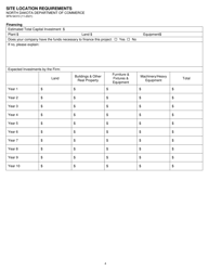 Form SFN54313 Site Location Requirements - North Dakota, Page 4