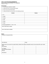 Form SFN54313 Site Location Requirements - North Dakota, Page 6