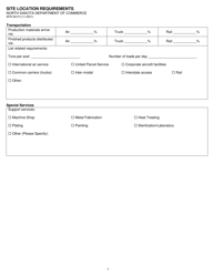 Form SFN54313 Site Location Requirements - North Dakota, Page 7