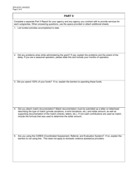 Form SFN62161 Esg/Ndhg Final Progress Report - North Dakota, Page 2
