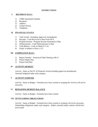 Form SFN52343 Cdbg Financial Status Report - North Dakota, Page 4