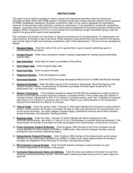 Form SFN52351 Contract and Subcontract Activity - North Dakota, Page 2