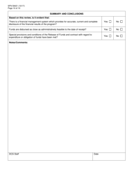 Form SFN59421 Cdbg File Monitoring Review - North Dakota, Page 10