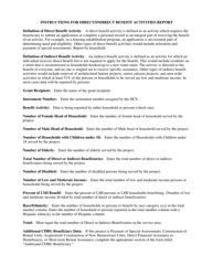 Form SFN52347 Direct/Indirect Benefit Activities - North Dakota, Page 2