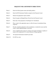 Form SFN52191 Csbg Request for Amendment - North Dakota, Page 2