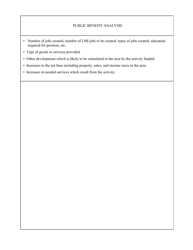 Form SFN52340 Economic Development Staff Review - North Dakota, Page 8