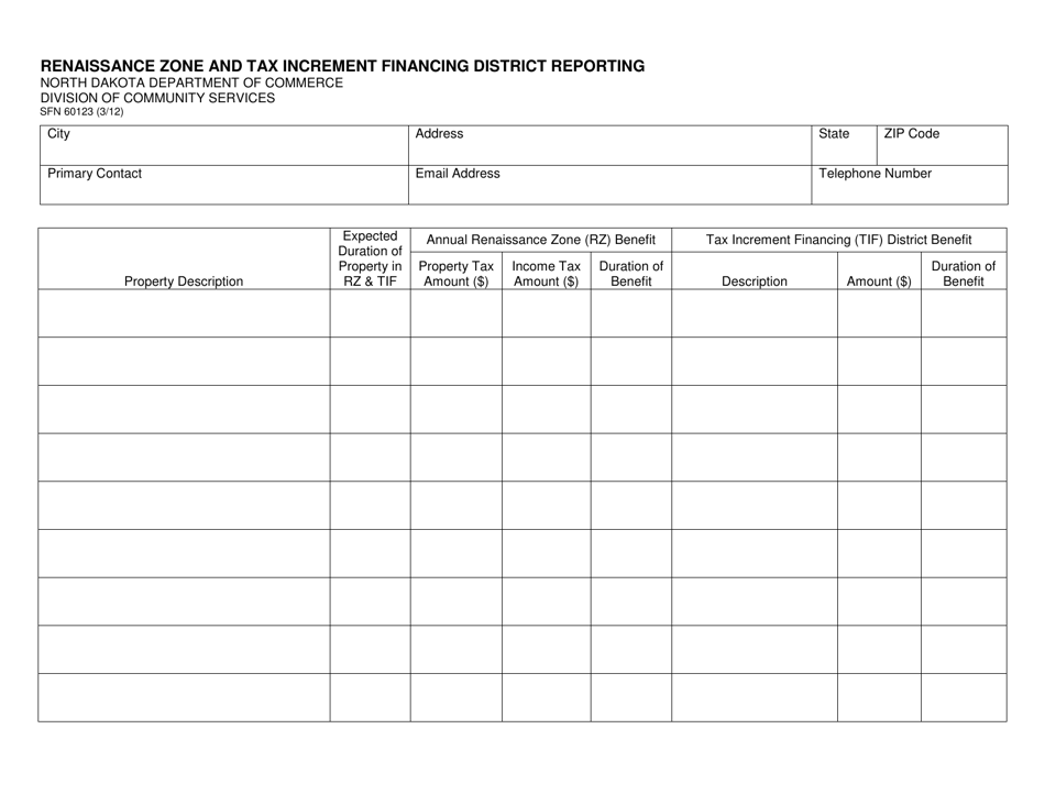 Govt Increment Form.pdf Form SFN60123 - Fill Out, Sign Online and Download Fillable PDF, North ...