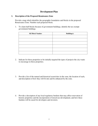 Form SFN55205 North Dakota Renaissance Zone Application - North Dakota, Page 2