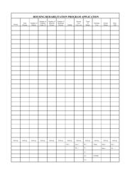 Form SFN52664 Housing Program Application/Data Collection - North Dakota, Page 5