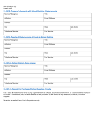 Form SFN52749 Assignment of Statutory Duties County Superintendent of Schools - North Dakota, Page 2
