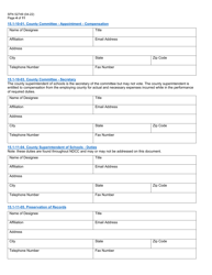 Form SFN52749 Assignment of Statutory Duties County Superintendent of Schools - North Dakota, Page 4