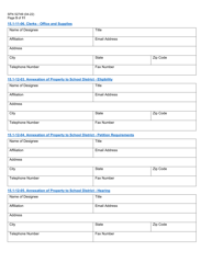 Form SFN52749 Assignment of Statutory Duties County Superintendent of Schools - North Dakota, Page 5
