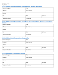 Form SFN52749 Assignment of Statutory Duties County Superintendent of Schools - North Dakota, Page 7