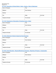 Form SFN52749 Assignment of Statutory Duties County Superintendent of Schools - North Dakota, Page 8