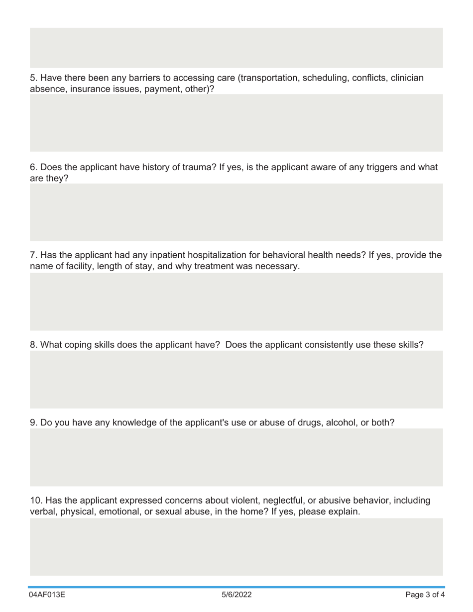Form 04AF013E Adult Behavioral Health Reference Letter - Oklahoma, Page 3