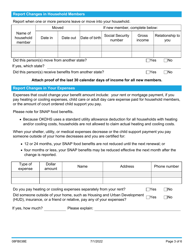 Form 08FB038E (FSP-38) Changes in Household Circumstances - Oklahoma, Page 3