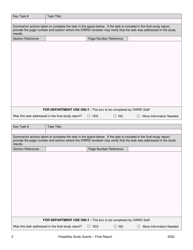 Final Report Form - Feasibility Study Grants - Oregon (Spanish), Page 3
