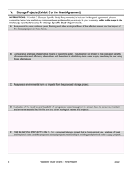 Final Report Form - Feasibility Study Grants - Oregon (Spanish), Page 6