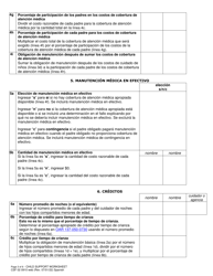 Formulario CSF02 0910 Planilla De Manutencion De Hijos - Oregon (Spanish), Page 3