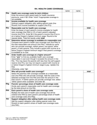 Form CSF02 0910A Child Support Rebuttal Worksheet - Oregon, Page 3