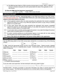 Responsible Managing Individual (Rmi) Change Request Form - Oregon, Page 2